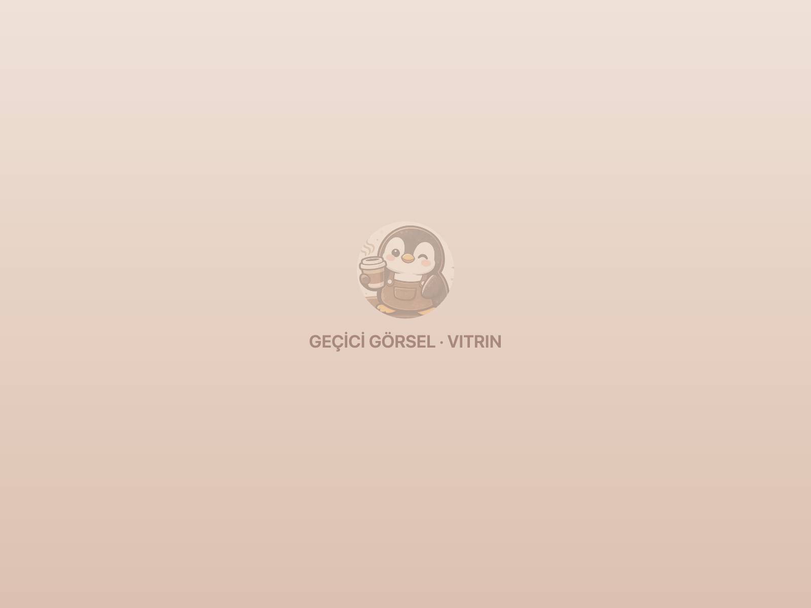 Tatlı Penguen tatlı vitrini